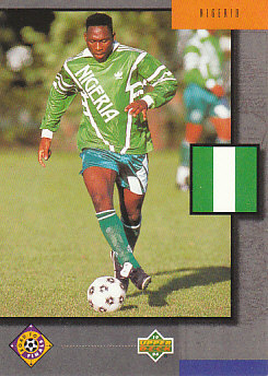 Nigeria Upper Deck World Cup 1994 Eng/Ger Road To Finals #UD19